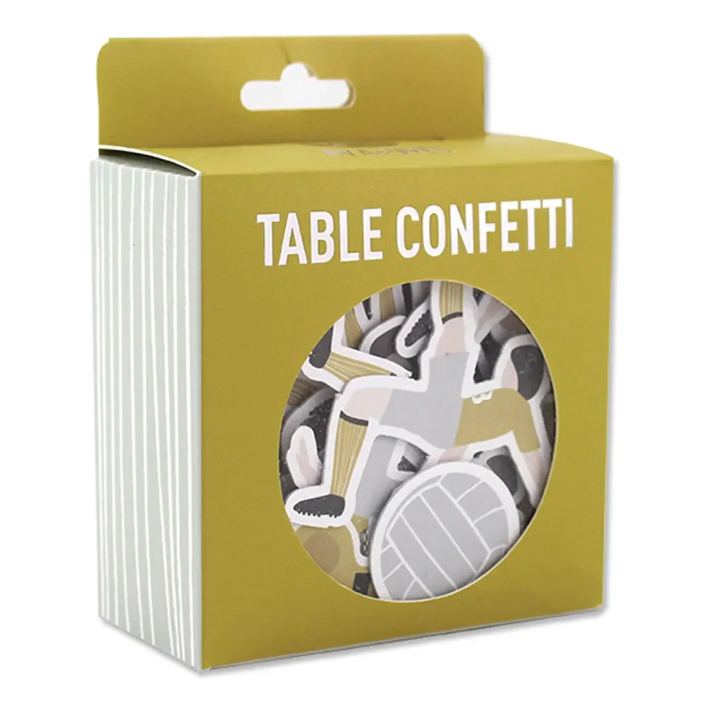 "Confettis de table football Ava & Yves image"