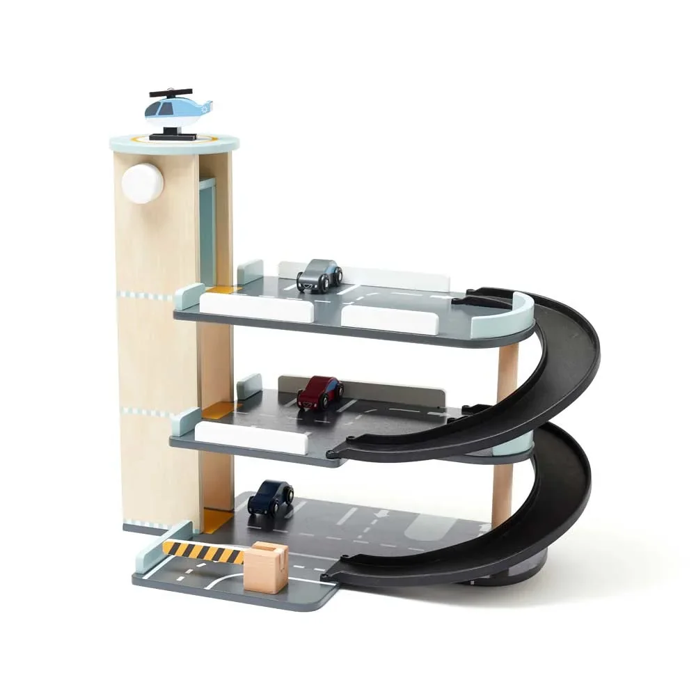 "Kids Concept Jouet Parking en bois image"