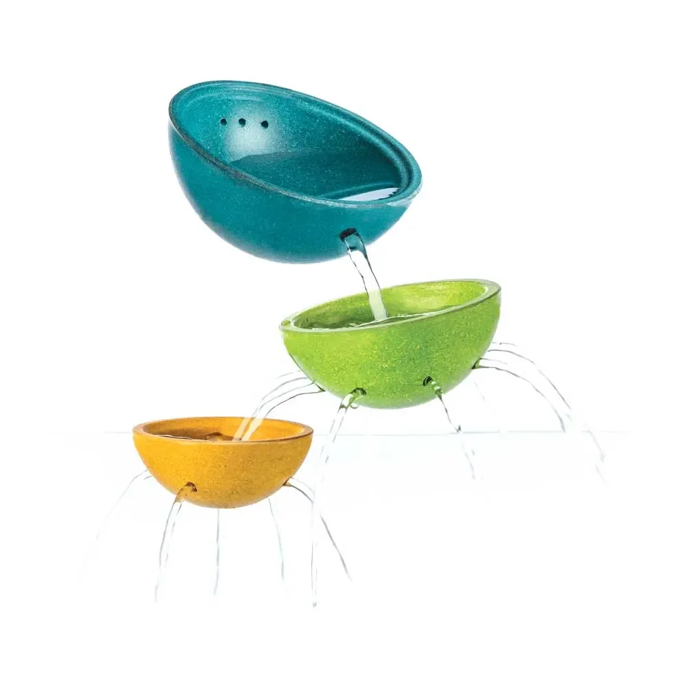 "Plan Toys Baignoire Jouet Set de gobelets multicolores image"