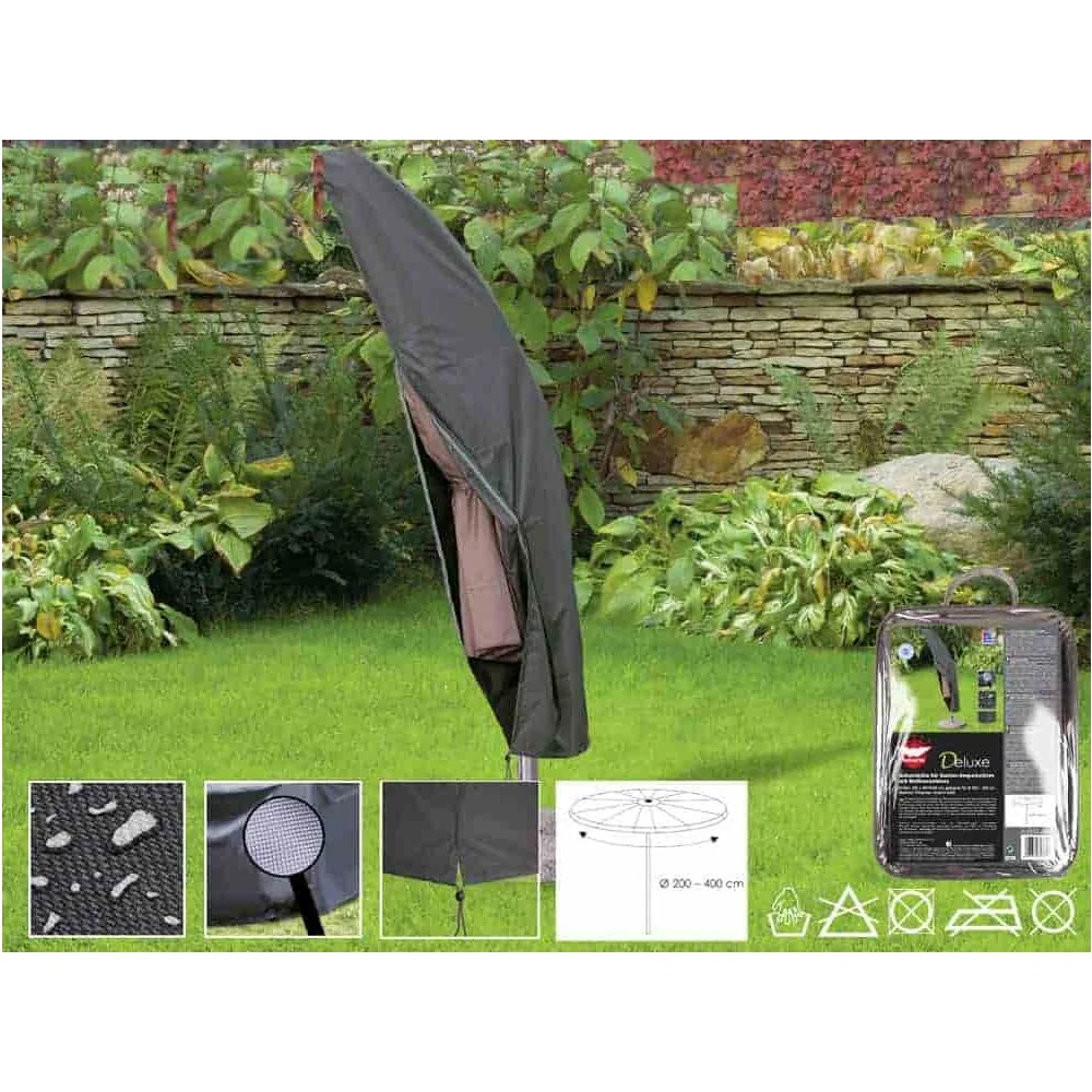 "Housse de Protection Parasol Déporté Deluxe 64x250 cm image"