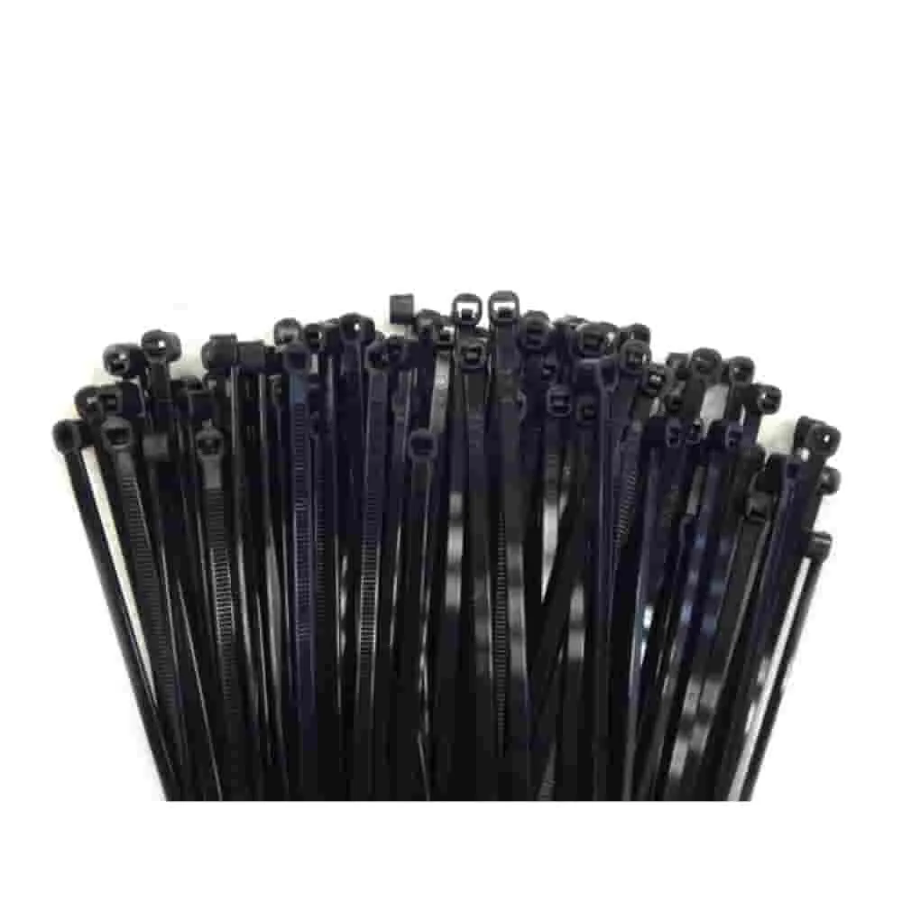"Colliers de serrage 100, 300x4,8mm, noir, UV stabilisé PA6.6, attaches de câble, serre-câbles image"