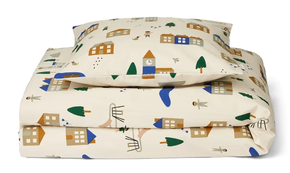 "Liewood couette, couette bebe - Ingeborg, Couleur: Centre-ville / Sable image"