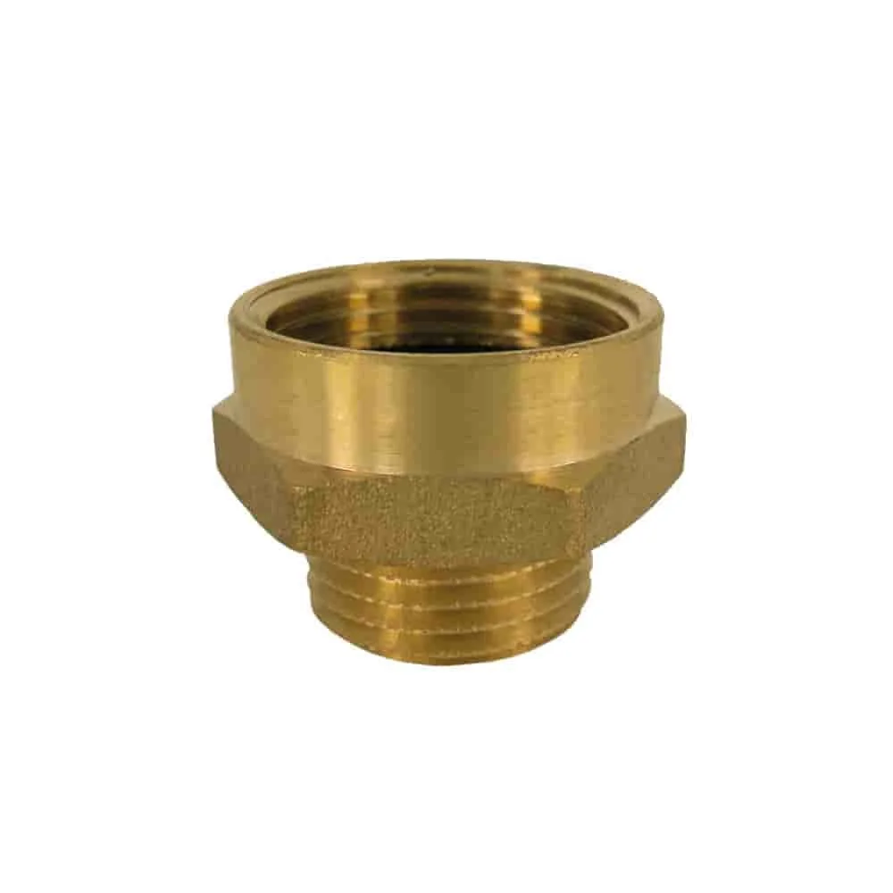 "Raccord Laiton Double Mamelon Fileté 1" AG x 1 1/4" IG image"