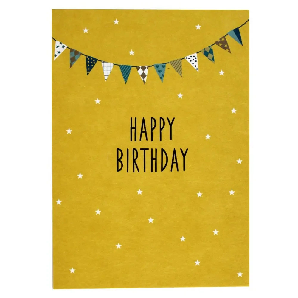 "Ava & Yves Carte postale Anniversaire Happy Birthday image"