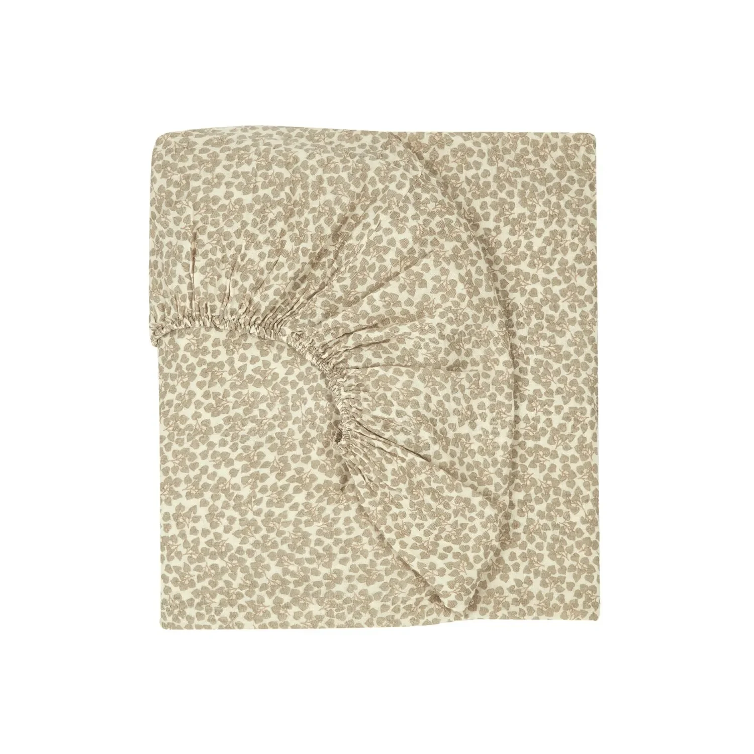 "Nobodinoz WABI SABI drap-housse pour lit bébé, 70 x 140 cm, couleur : Lichtgroen Yumiko image"