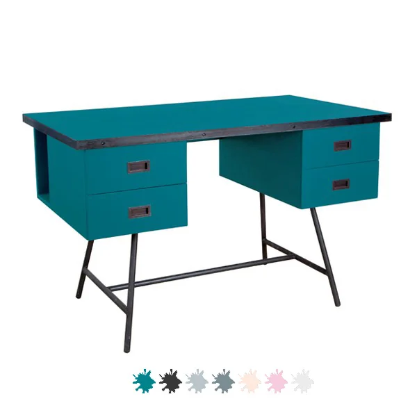 "Laurette Bureau L50, Couleur: Vieux Rose image"