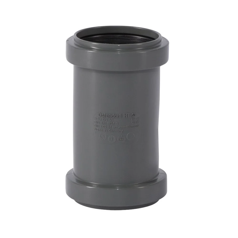 "HTsafeU Überschiebmuffe DN 50 - Raccord Facile pour Tuyau PVC image"