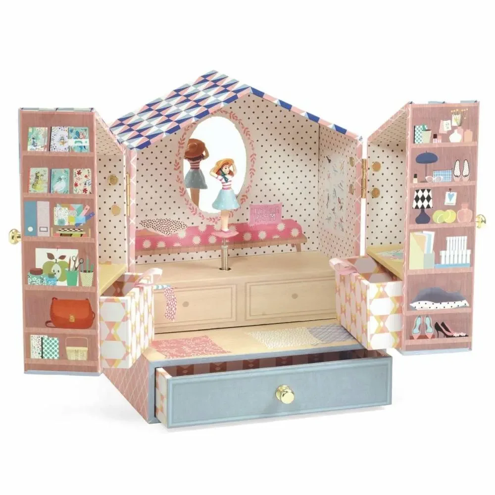 "Djeco Coffret avec boîte à musique Tinou Shop image"