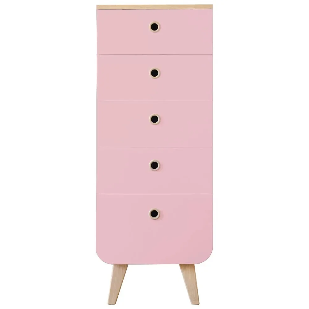 "Laurette Chiffonier Commode Zen, Couleur des surfaces: Vieux rose image"