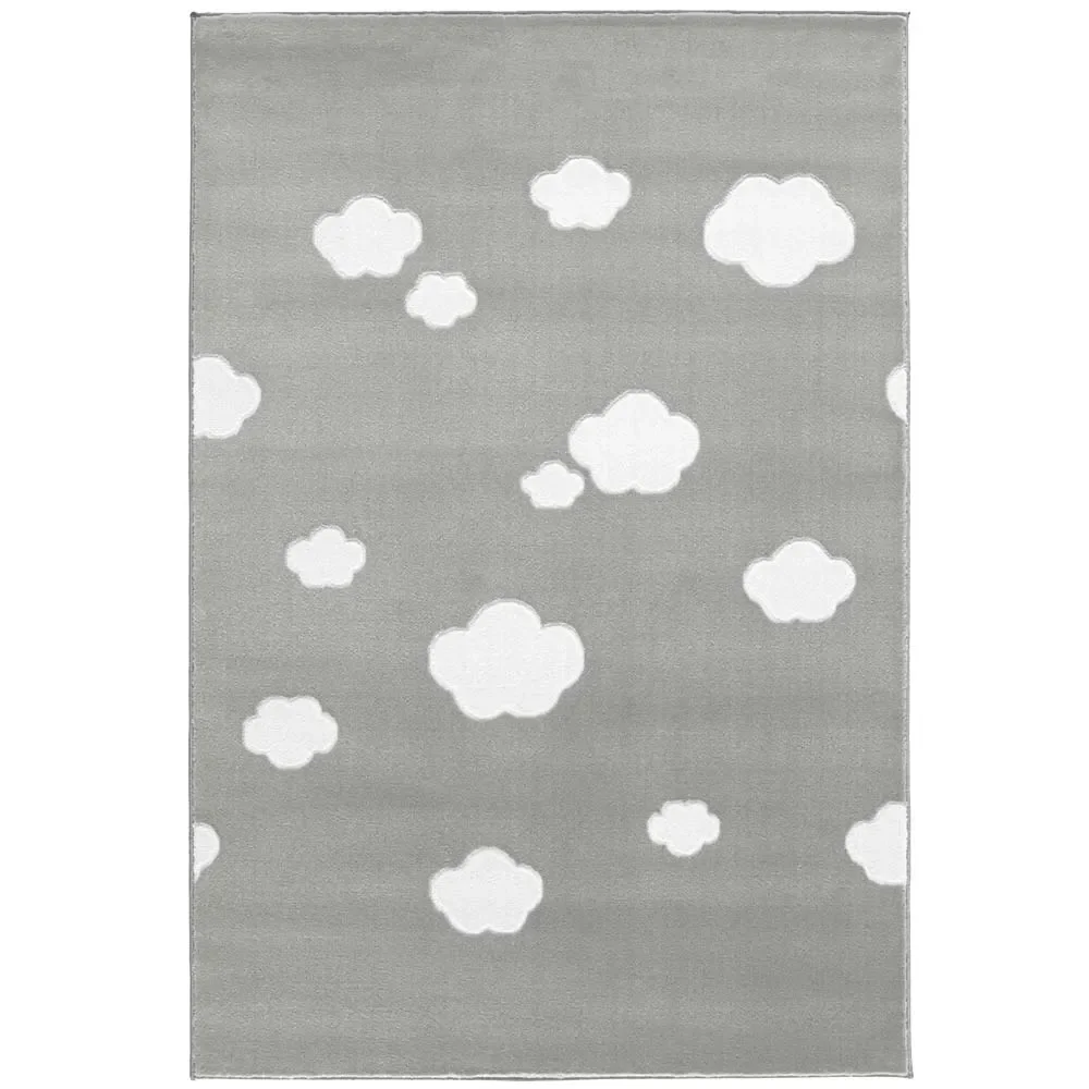 Livone Tapis nuages gris, Taille de tapis: 120 x 180 cm