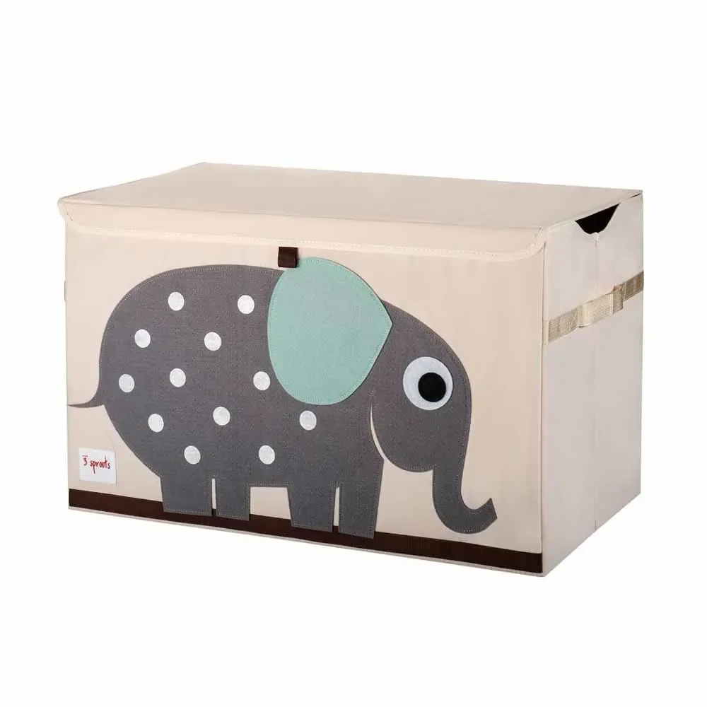 "3 Sprouts Caisse de rangement couvercle éléphant image"
