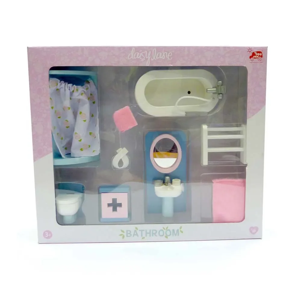 "Le Toy Van Maison de poupées Accessoires salle de bain Daisy Lane image"