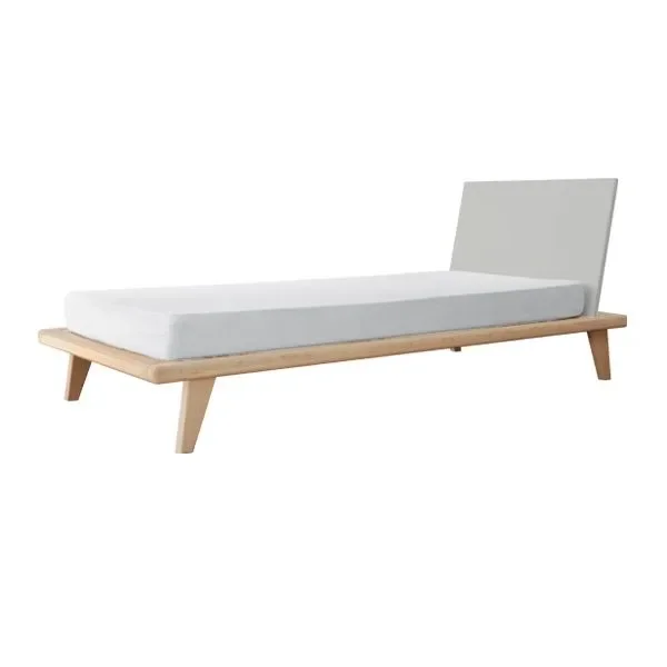 "Laurette Lit enfant Zen 100 x 200, Couleur des surfaces: Gris image"