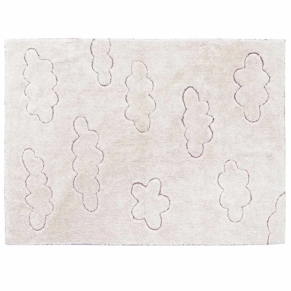 "Lorena Canals tapis nuages lavable & recyclé, Taille: 90 x 130 cm image"