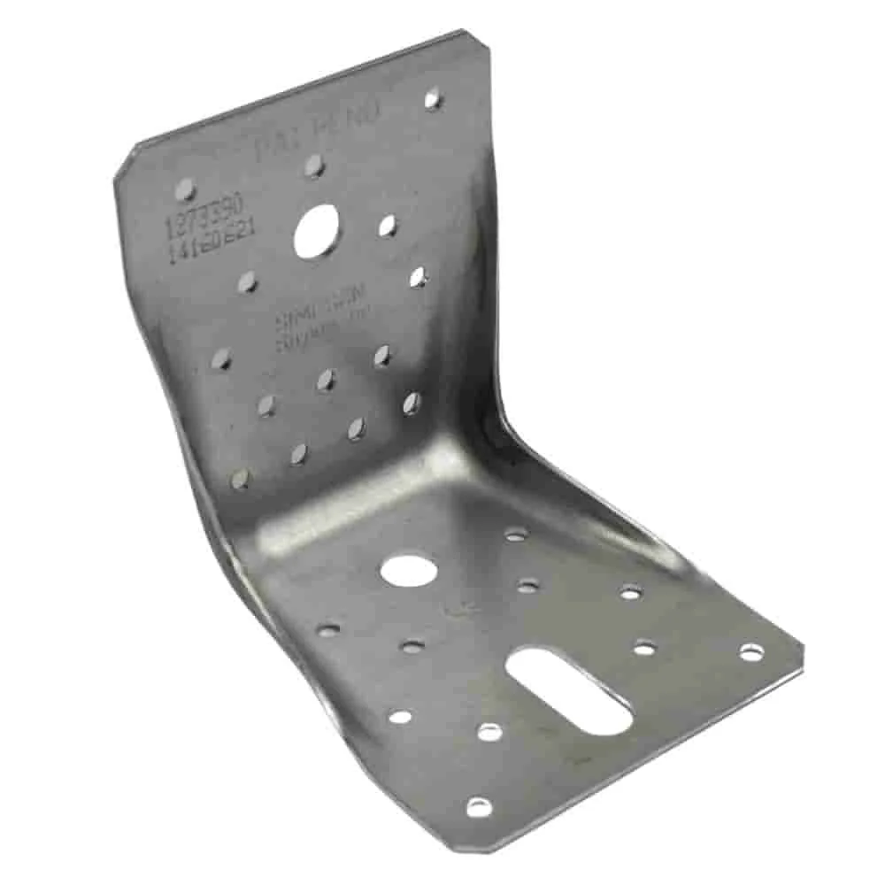"Équerre de liaison 100 x 100 x 90 x 2 mm avec nervure image"