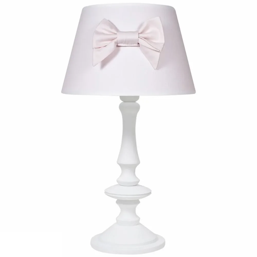 "Caramella lampe de table noeud rose image"
