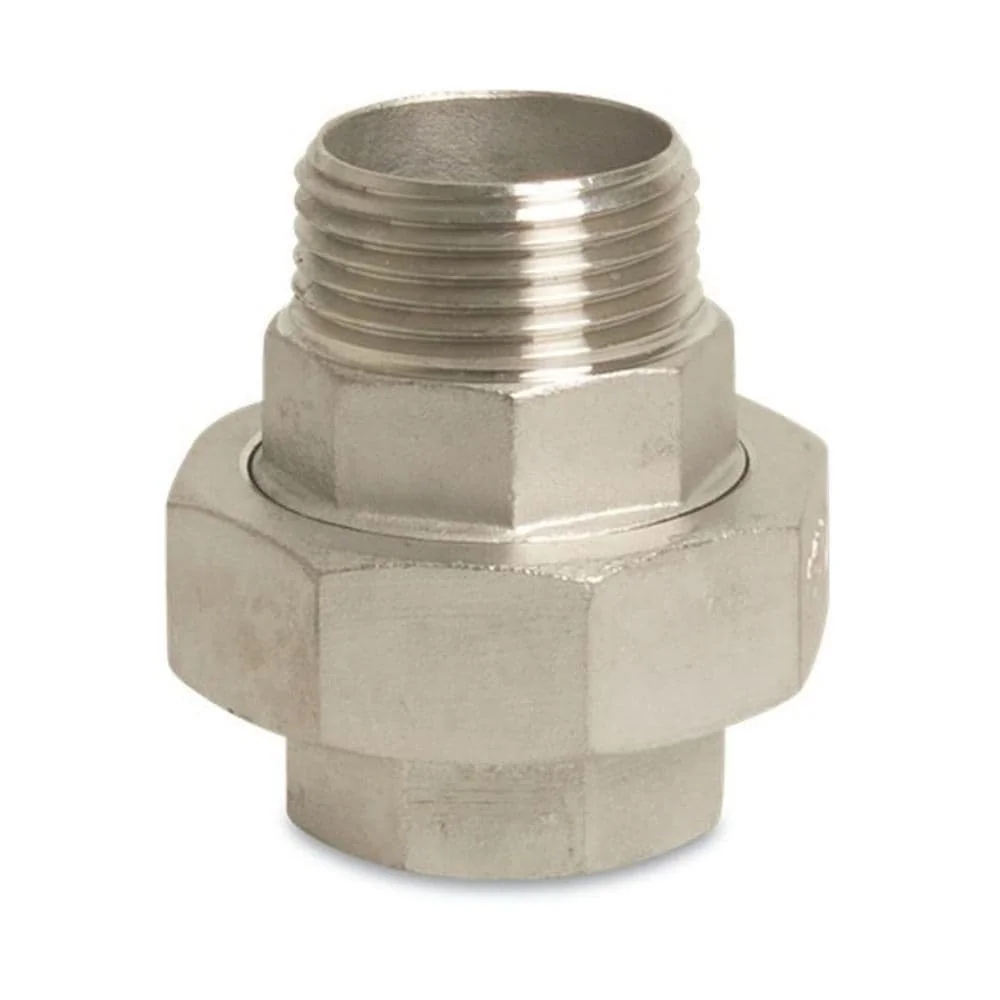 "Raccord Fileté Inox 3/8" Mâle x Femelle - Type Conique image"
