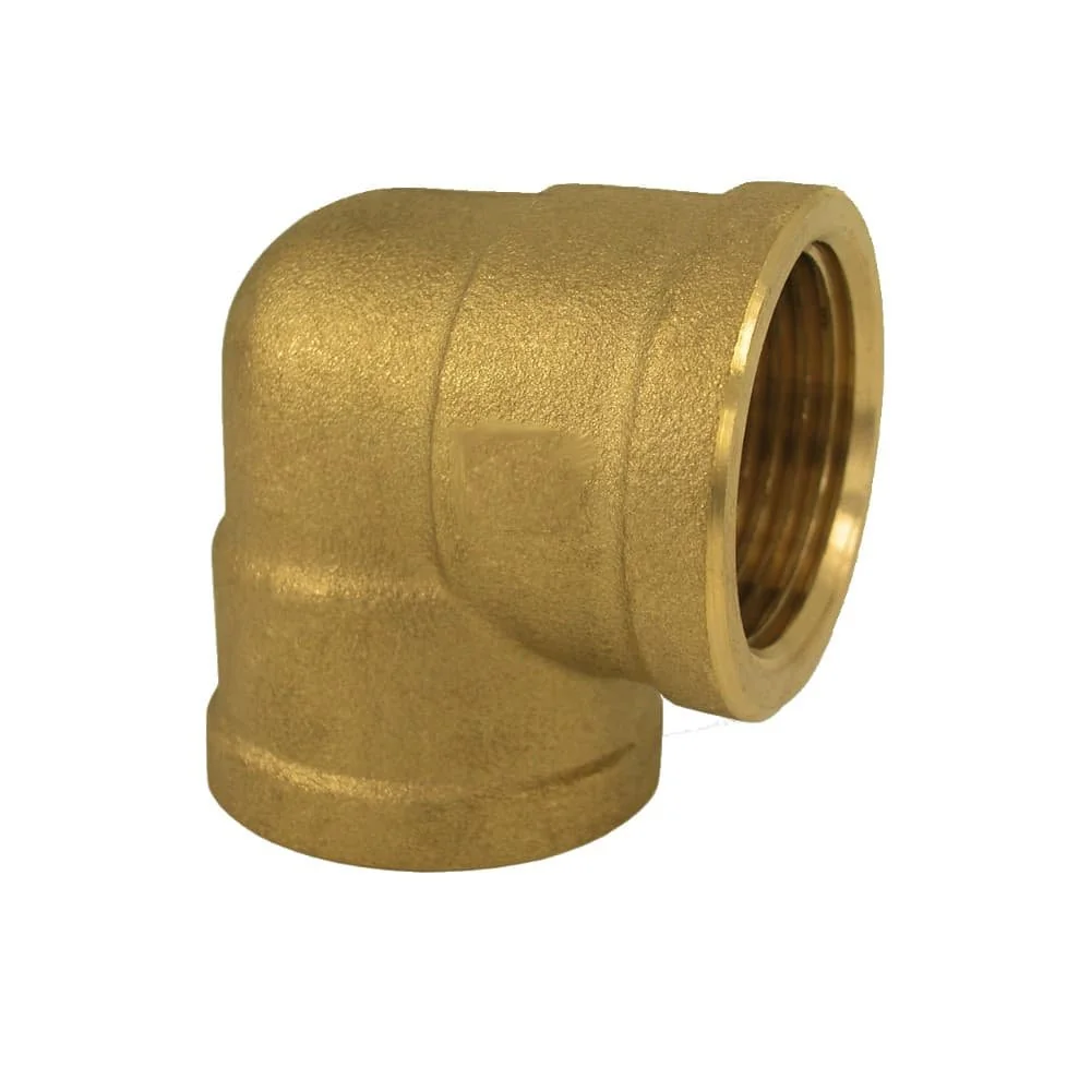 "Coude Laiton Fileté 3/8", Raccord 90 Degrés, Boni-Shop image"