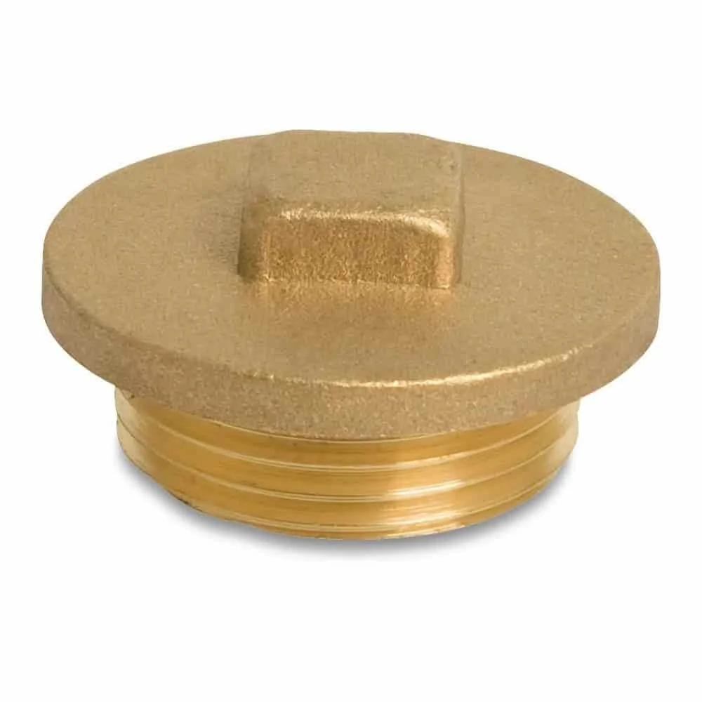Raccord fileté en laiton bouchon 1/2" AG