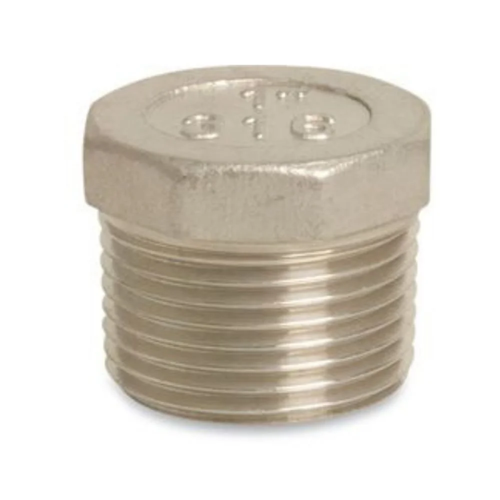 "Bouchon Fileté Inox 1 1/2", Raccord Inox V4A - Boni-Shop image"