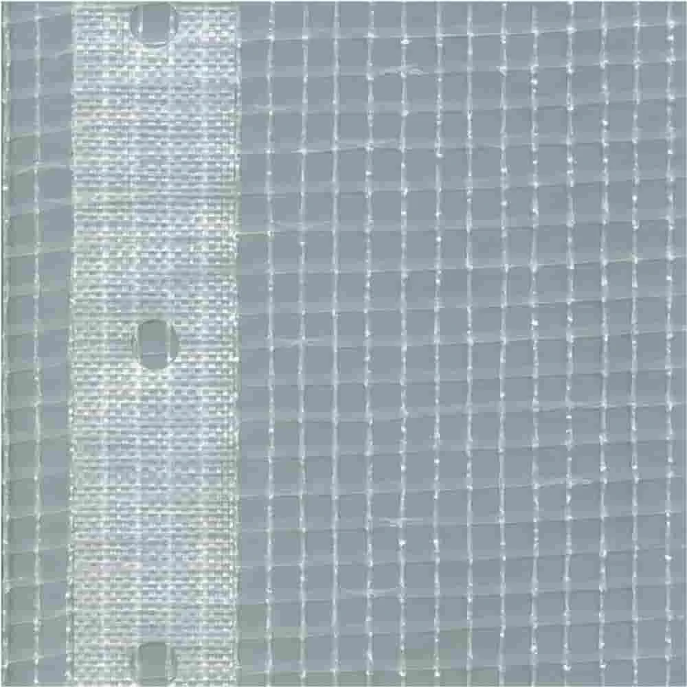 "Gitterplane für Gerüste 2,00 x 45 m 200 g/m² Weiss/Transluzent image"