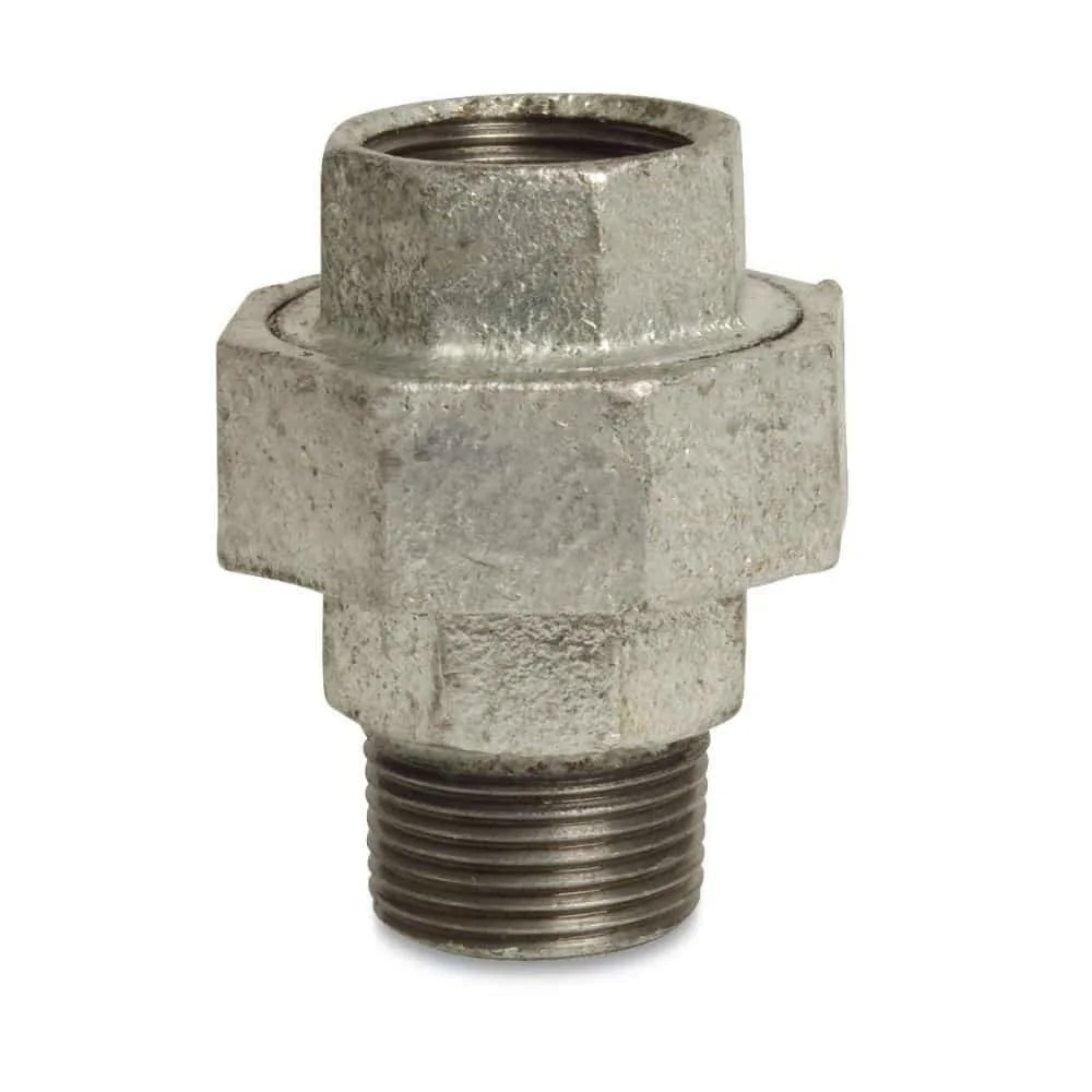 "Raccord fileté en fonte malléable Type conique 3/8" IG x 3/8" AG image"