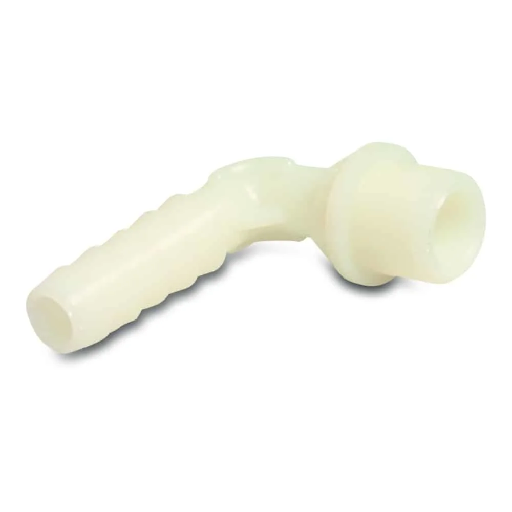 "Raccord de tuyau en plastique coudé embout x AG 3/4" x 20mm image"