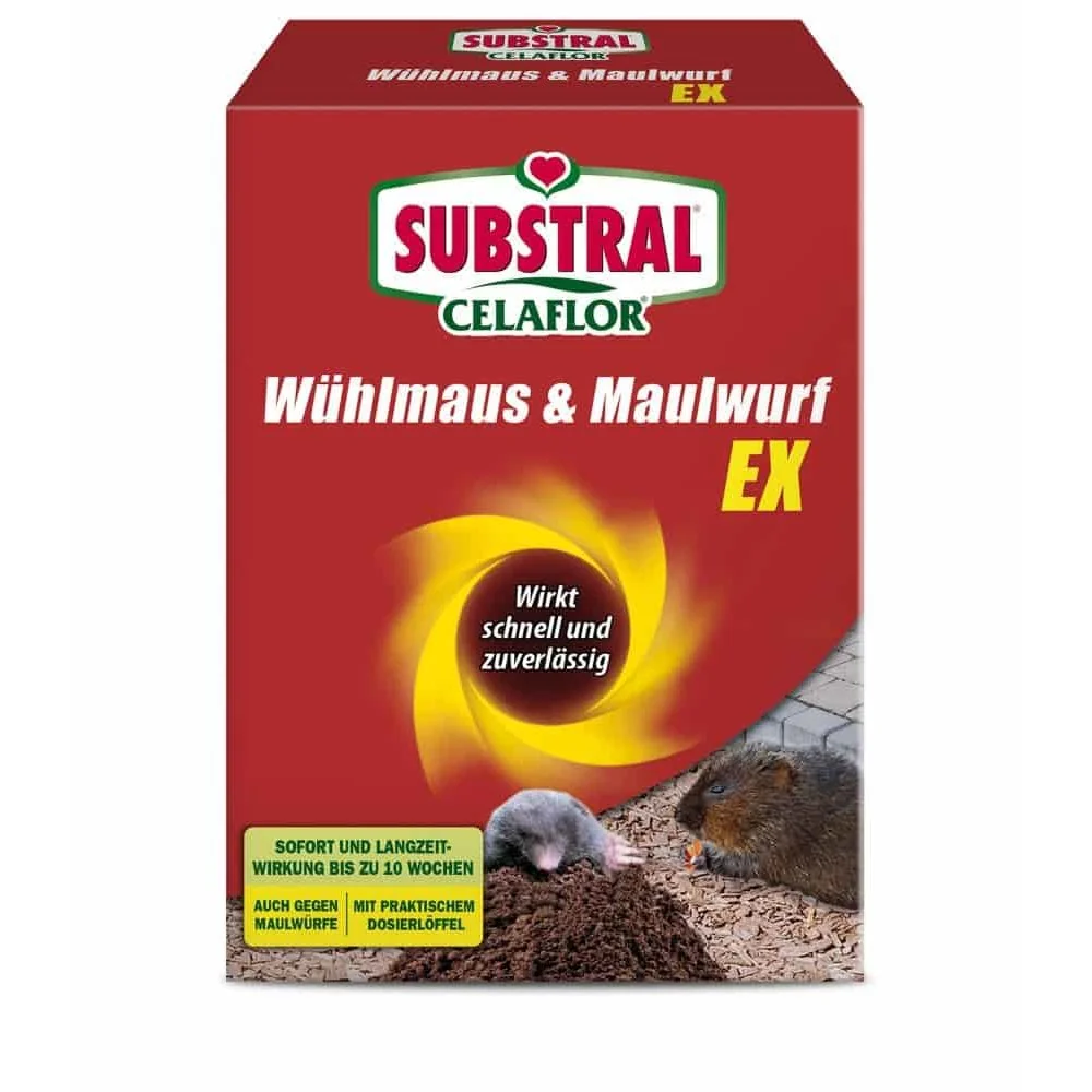 "Substral Celaflor Wühlmaus & Maulwurf Ex 150 g image"