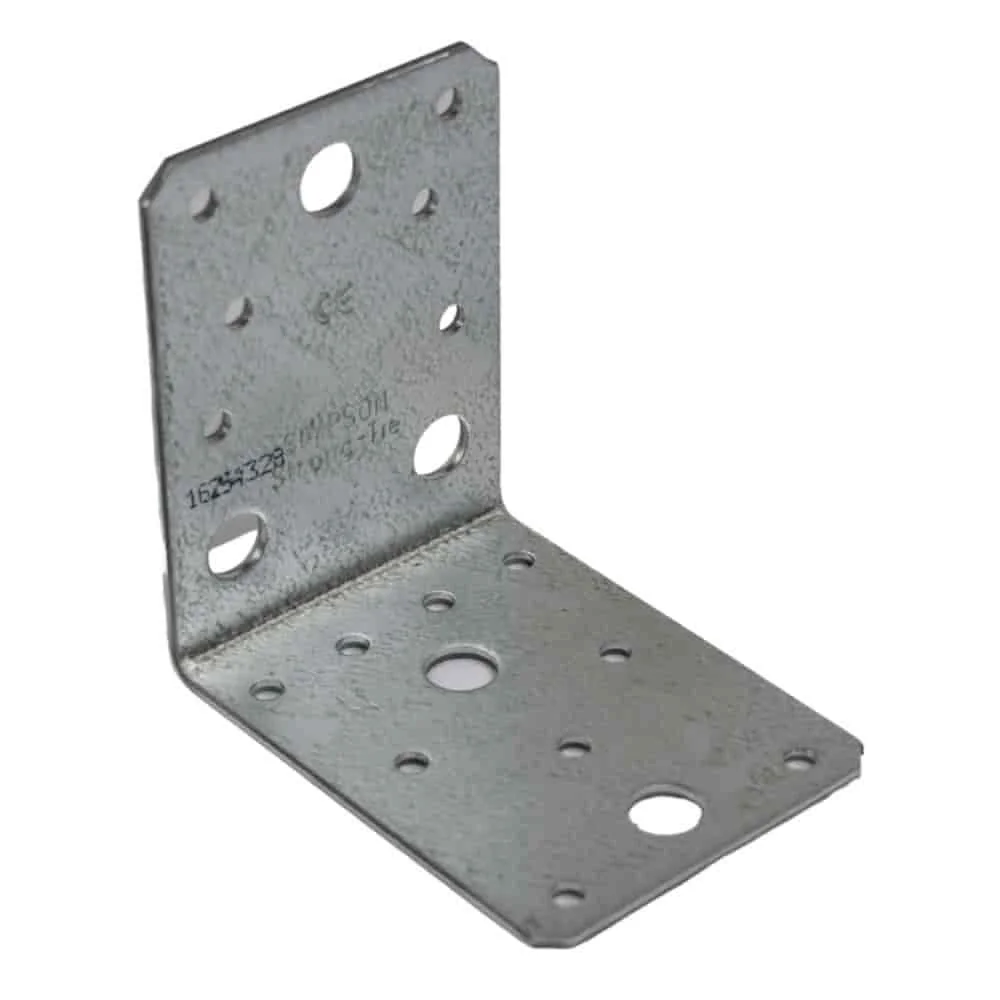 Connecteur d'Angle Bois Verzinkt 88x88x65mm: Assemblage Robuste et Durable