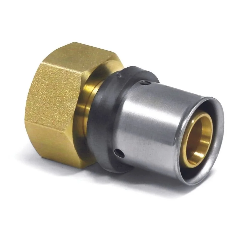 "Raccord à sertir 16 mm x 1/2" IG pour multicouche et eau potable - Boni-Shop image"