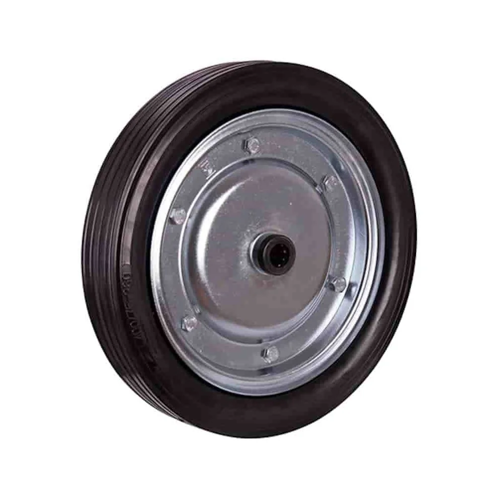"Roue pleine 400 x 80 mm pour chariot, diable - Charge lourde 450 kg image"