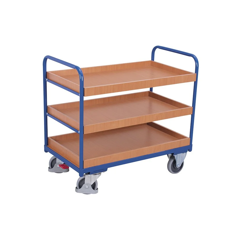 "Chariot d'Atelier Mobile 3 Plateaux - Charge 250 kg image"