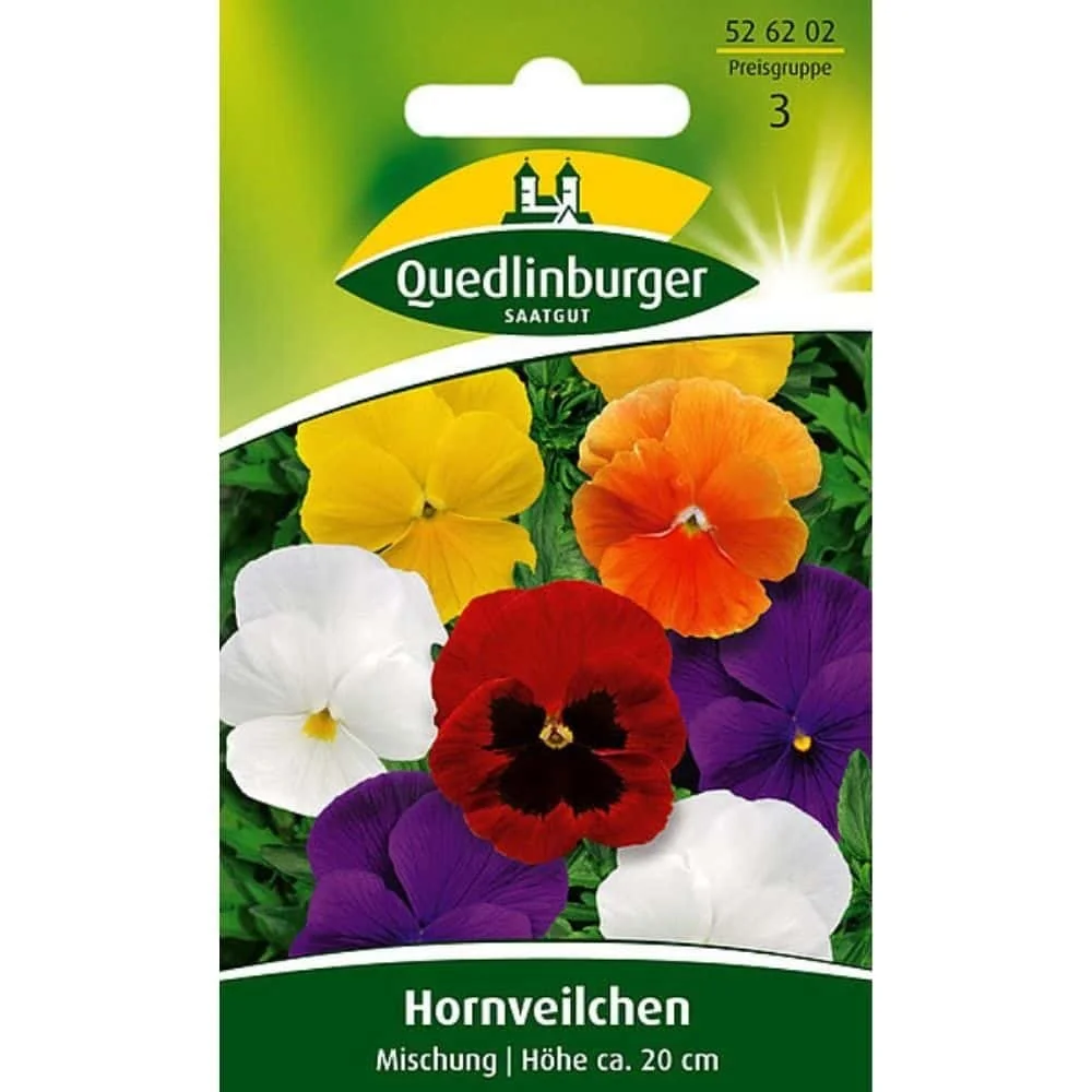 "Hornveilchen Hybrid-Mischung: Fleurs Bisannuelles pour Balcon et Cimetière image"