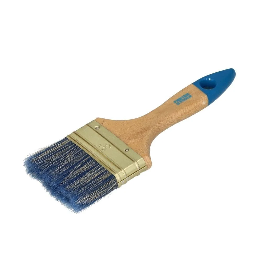 Pinceau Plat 75mm pour Peinture, Vernis et Laque