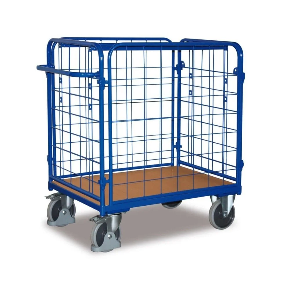 "Chariot de manutention à 4 parois, 500 kg, chariot atelier image"