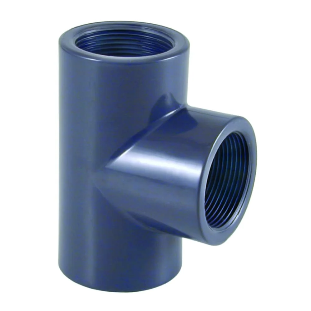 "Raccord PVC, Té PVC 1 pouce, Plomberie PVC Pression image"