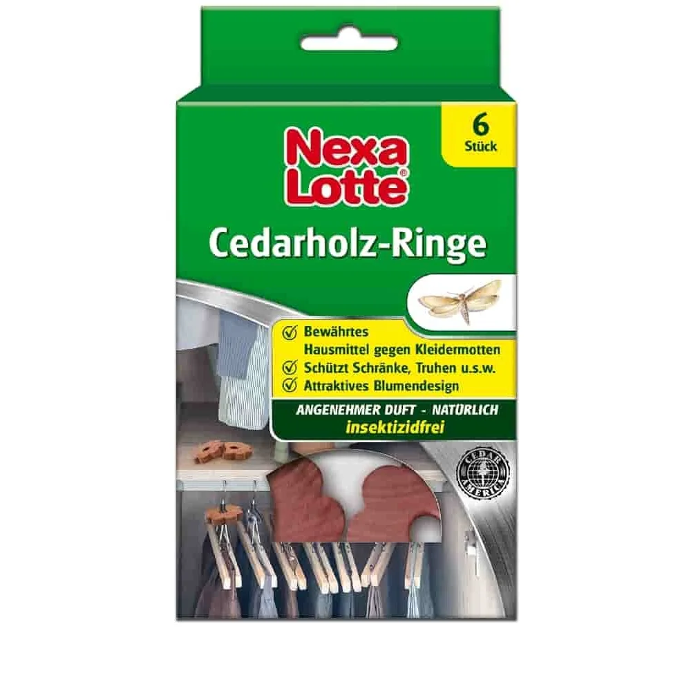 "NEXA LOTTE® Anneaux de bois de cèdre 6 pcs image"