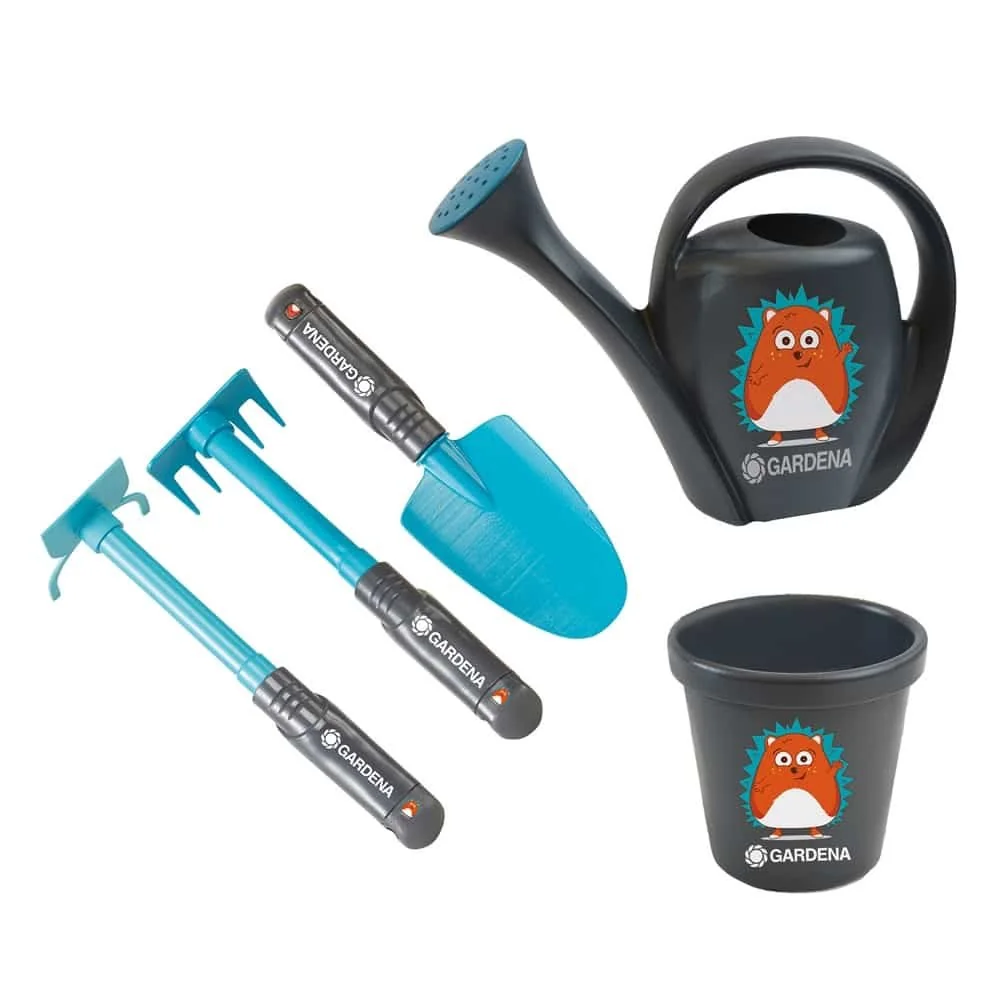 "Kit de Jardinage Enfant GARDENA "Hérisson" - Ensemble Complet d'Outils image"
