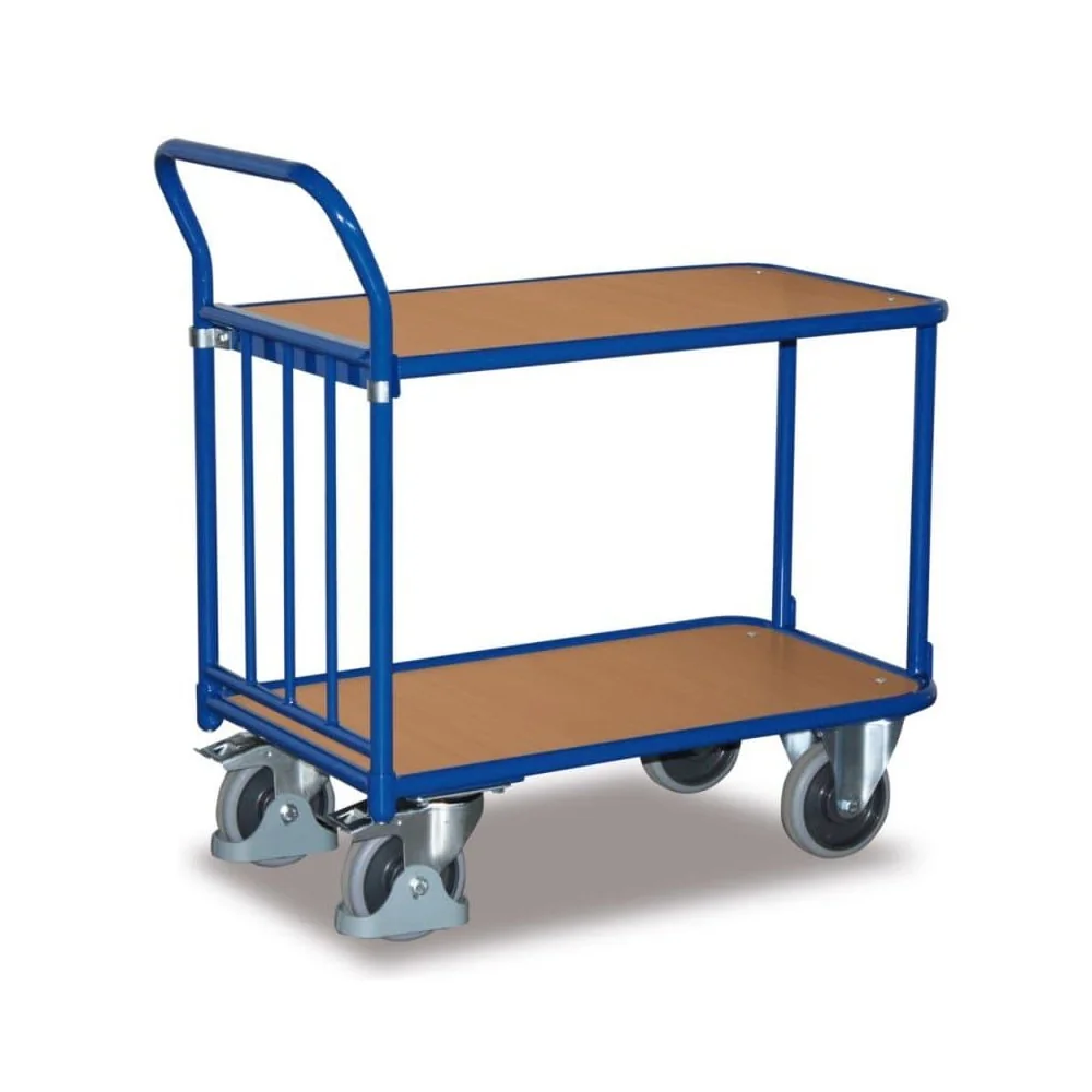 "Chariot d'Atelier 400 kg Type S avec EasySTOP, Bleu image"