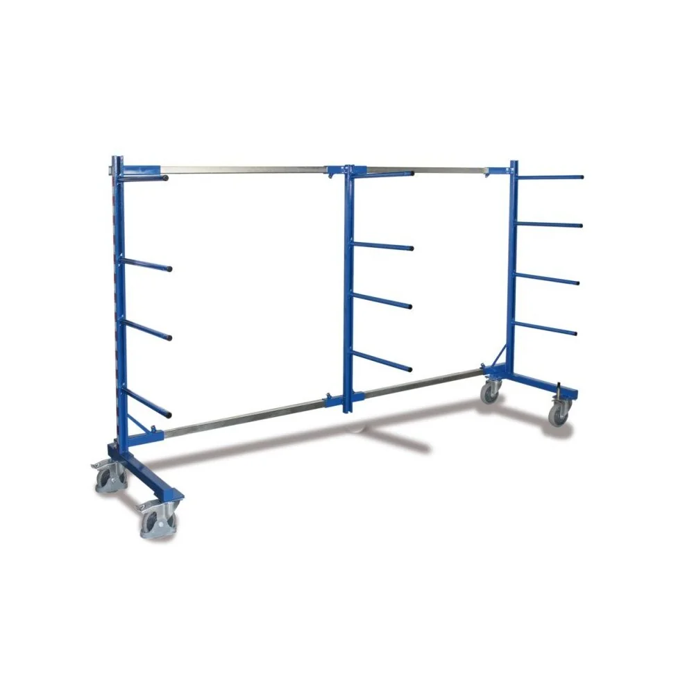 "Chariot de manutention cantilever pour charges longues 400 kg image"
