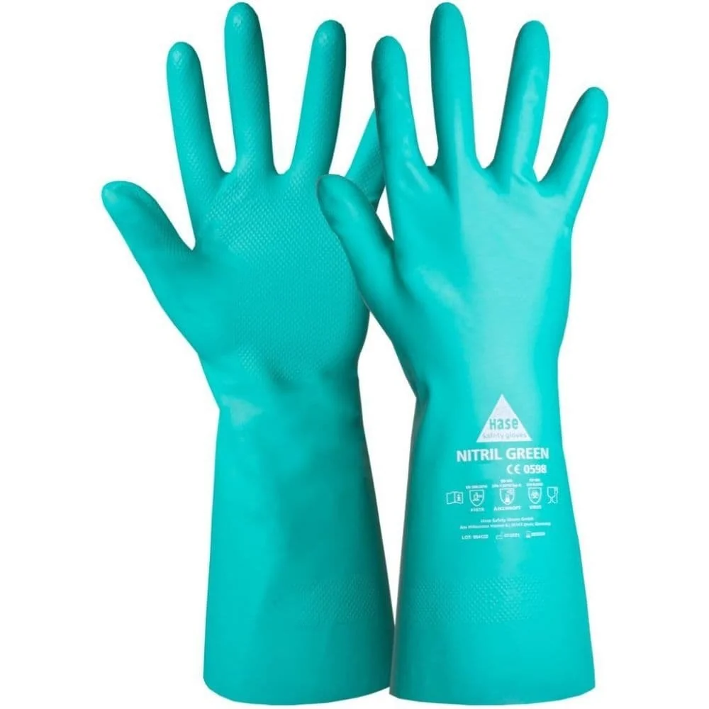"Gants de protection chimique en nitrile, taille 10 image"