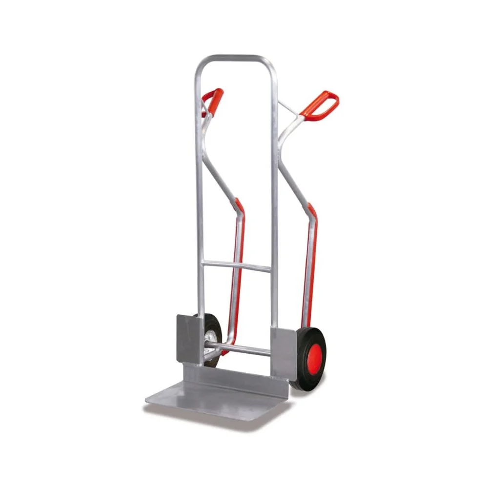 "Diable Aluminium 200 kg, Grande Pelle, Patins, Roues Pleines image"