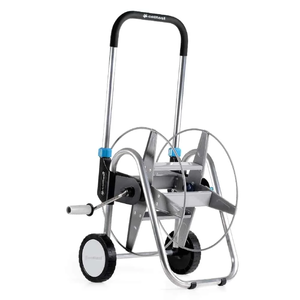 "Dévidoir Métal Jardin, Chariot Enrouleur Tuyau 60m image"