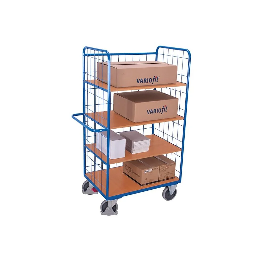 "Chariot à Étages Pliable 500kg - Robuste et Polyvalent image"