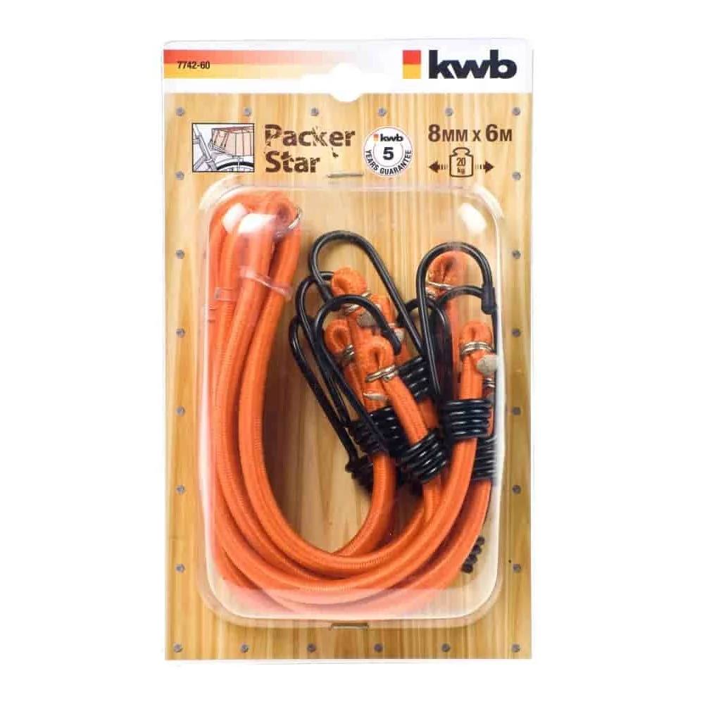 "Sandow de Fixation 8 Bras, 60cm - Araignée Bagage Moto et Vélo image"