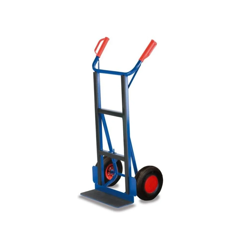 "Brouette Robuste en Acier, Chariot de Transport 250 kg avec Roues Gonflables image"