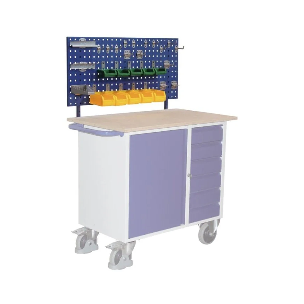 "Panneau Mural d'Atelier: Rangement Optimal des Outils image"