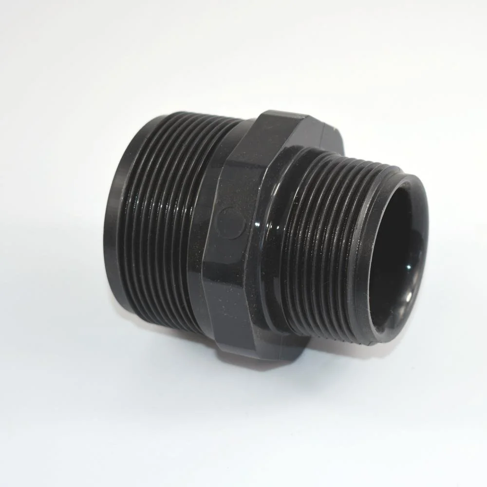 "Raccord PVC Réduction 2" x 1 1/2", Double Mamelon PVC-U image"