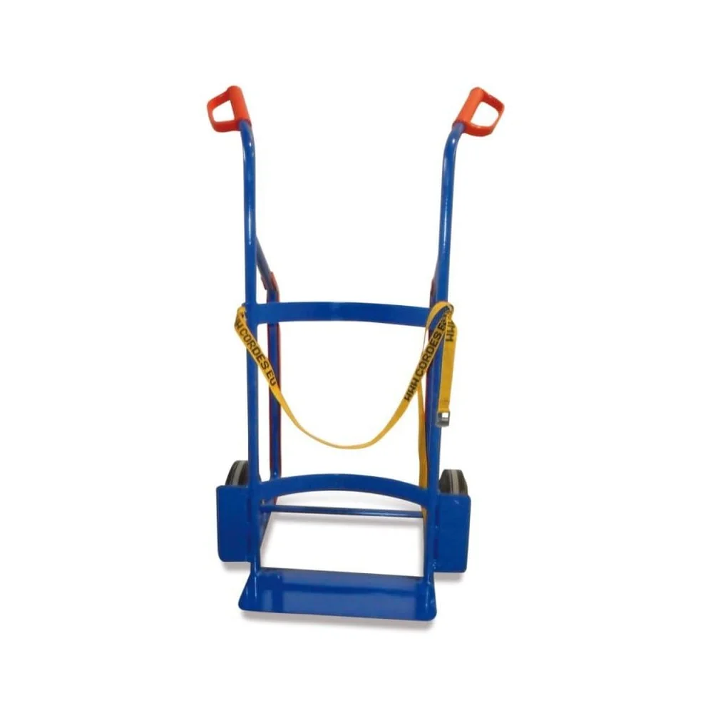 "Diable pour Fûts 200L, Chariot de Transport Robuste 250kg image"