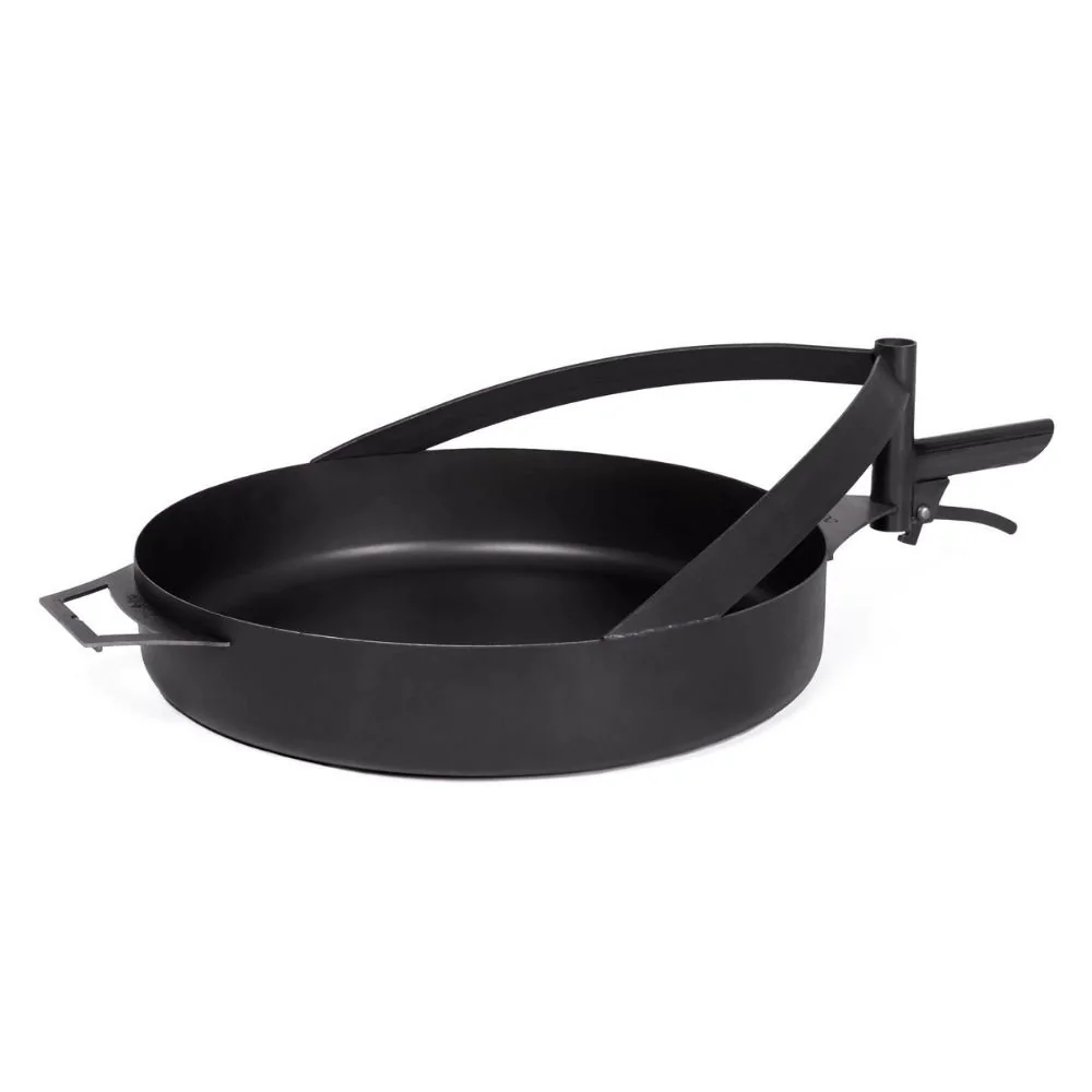"Poêle à Feu 50 cm en Acier Naturel pour Brasero image"